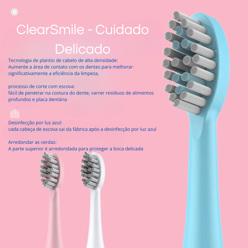 Escova de Dente Elétrica - CleanSmile