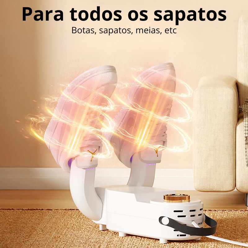 Secador Elétrico para Sapato com Aquecimento UV - DryWarm