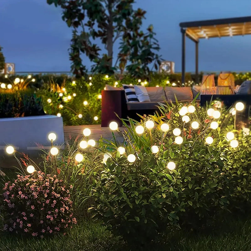 Luminária Solar Para Jardim Vagalume FireFly BellaCasa Brasil